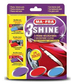 KIT 3 PANNI MICROFIBRA