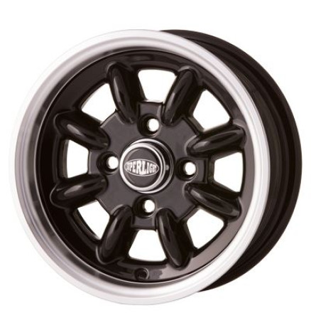 CERCHIO IN LEGA SUPERLIGHT 5x12" *NERO*