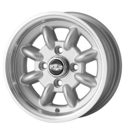CERCHIO IN LEGA SUPERLIGHT 5x12" *ARGENTO*