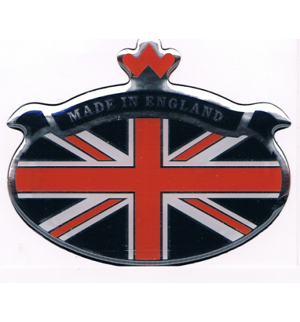STICKER MADE IN ENGLAND RESINATO 