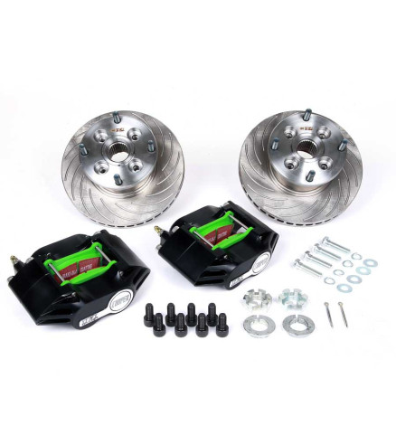 KIT FRENI ANT 7.9" AUTOVENTILANTI C/PINZE 4 PISTONCINI COOPER CAR COMPANY