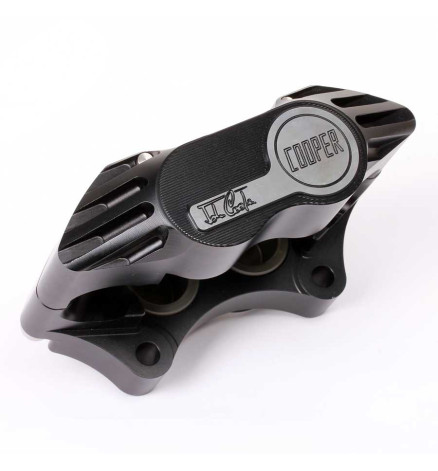 KIT FRENI ANT 7.9" AUTOVENTILANTI C/PINZE 4 PISTONCINI COOPER CAR COMPANY