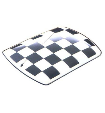 DECAL DA TETTO SCACCHI NERI