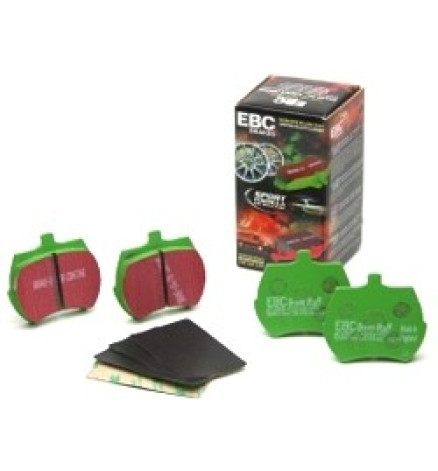SERIE PASTIGLIE FRENO ANT. EBC GREEN STUFF (8,4")
