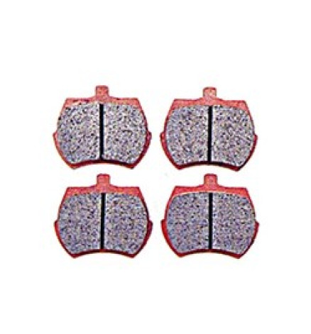 SERIE PASTIGLIE FRENO ANT. EBC RED STUFF CERAMIC (8,4")