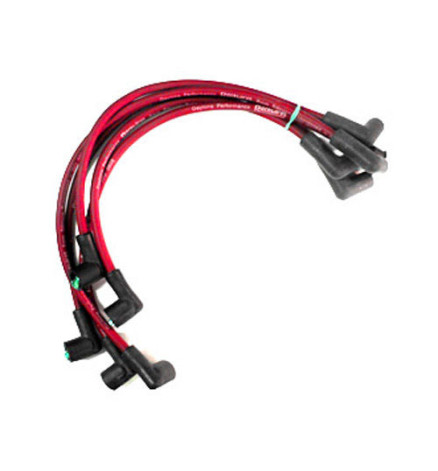 KIT CAVI CANDELA SILICONE ROSSI ->1996