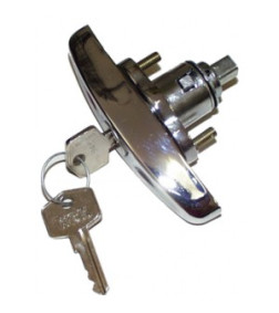 MANIGLIA BAULE CROMATA C/CHIAVI 1970-2000