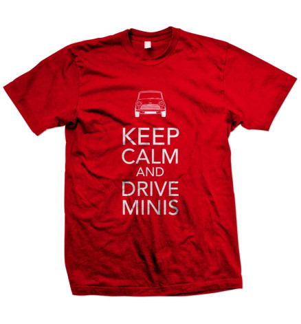 T-SHIRT KEEP CALM RED - UOMO