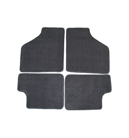 KIT TAPPETINI MOQUETTE NERA