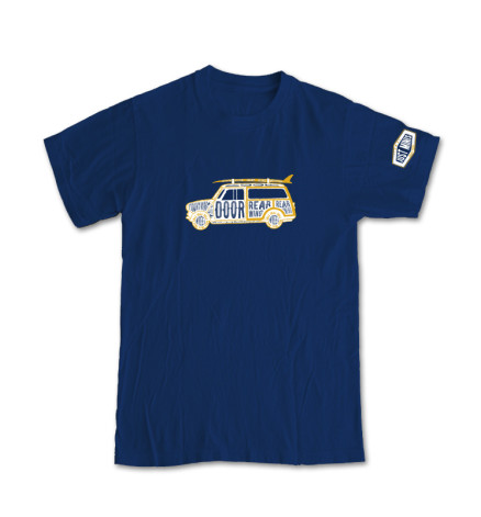 T-SHIRT SURF-T BLU NAVY - UOMO