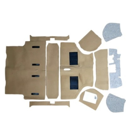 RIVESTIMENTO COMPLETO MOQUETTE BISCOTTO *DELUXE*