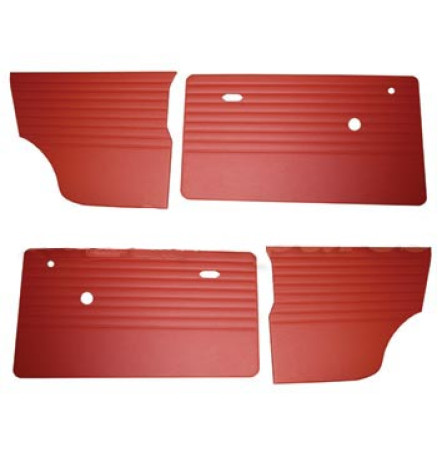 KIT PANNELLI PORTIERA DELUXE - ROSSO