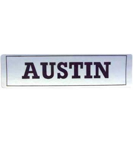 DECAL "AUSTIN" COPERCHIO PUNTERIE
